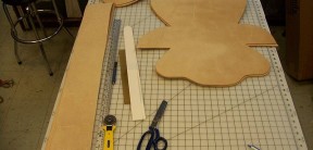 Custom Bags Layout Pattern Hand Cut